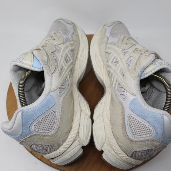 Asics Shoes Mens 10 Asics Gel NYC Smoke Grey Athletic Running Streetwear Casual - Picture 5 of 9